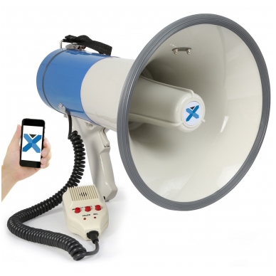 MEGAFONAS SU ĮRAŠYMU, ATKŪRIMU, BT, MIKROFONU - VONYX MEG055 952.016 MEGAFONAS SU ĮRAŠYMU, ATKŪRIMU, BT, MIKROFONU - VONYX MEG055 952.016