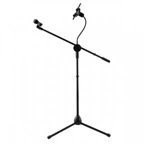 KA-LINE STANDS MS101 MICROPHONE STAND WITH PHONE HOLDER