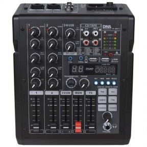 DNA EF-MIX 4 CHANNEL MIXER WITH USB MP3 BLUETOOTH