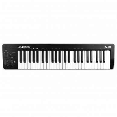 USB-MIDI KLAVIATŪRA ALESIS Q49 MKII 1 USB-MIDI KLAVIATŪRA ALESIS Q49 MKII 1