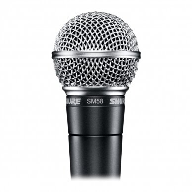 SHURE SM58-KM-SOM QUALITY BUNDLE DYNAMIC VOCAL MICROPHONE WITH K&M BOOM STAND AND 6M XLR CABLE 2