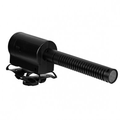 Shotgun Microphone with Integrated Flash Recorder - Boya - BY-DMR7 2