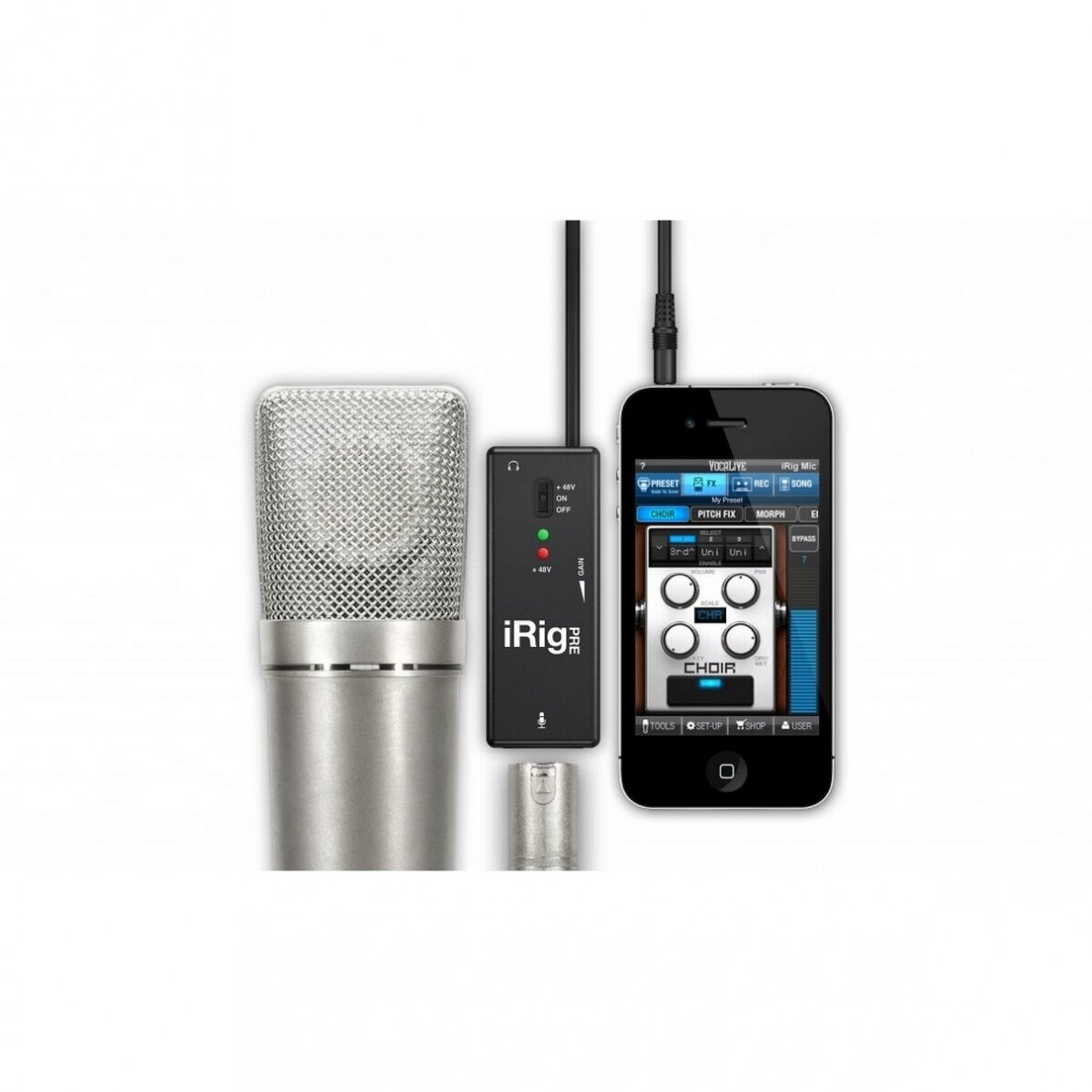 Mobili garso plokštė - IK MULTIMEDIA - iRIG PRE 3
