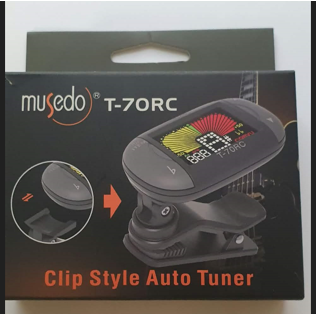 MUSEDO T-70RC CLIP ON TUNER 1 MUSEDO T-70RC CLIP ON TUNER 1