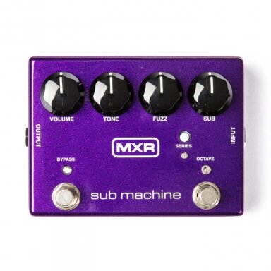 MXR M-225 Sub Machine Octave Fuzz Pedal