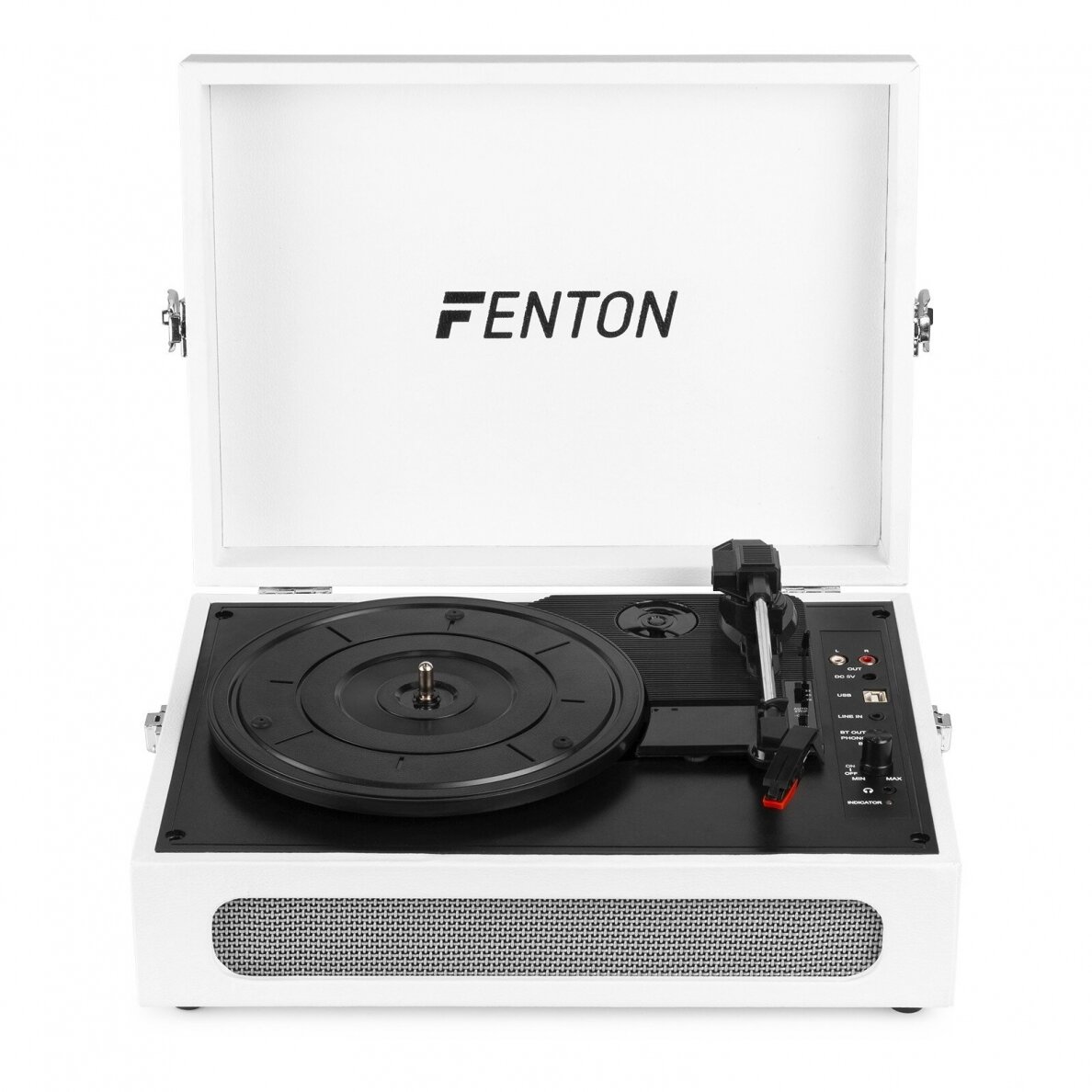 VINILINIŲ PLOKŠTELIŲ GROTUVAS SU BLUETOOTH FENTON RP-118F BALTAS 102.056 5 VINILINIŲ PLOKŠTELIŲ GROTUVAS SU BLUETOOTH FENTON RP-118F BALTAS 102.056 5