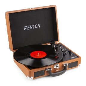 FENTON RP-115F RECORD PLAYER BROWN 102.111