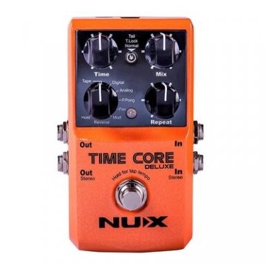 Effect pedal Nux TIMECDLX Core Series Delay/Looper Pedal