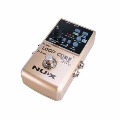 Nux LOOP-CDLX/B Core Series Loop Pedal Bundle 3