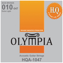 Olympia HQA-1047 Acoustic Guitar Strings .010-.047
