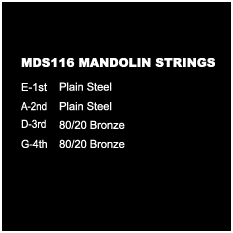 Olympia MDS-116 Mandolin Strings .010-.034 1
