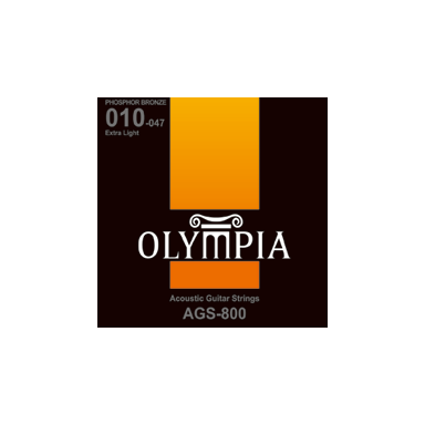 Olympia AGS-800 Acoustic Guitar Strings .010-.047