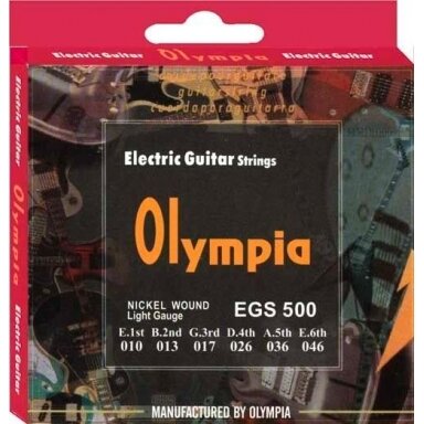 OLYMPIA EGS-500 Nickel Wound .010 - .046 Regular Light