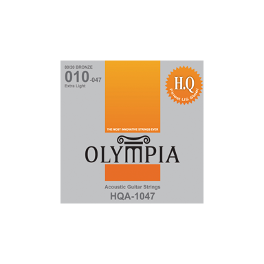 Olympia HQA-1047 Acoustic Guitar Strings .010-.047