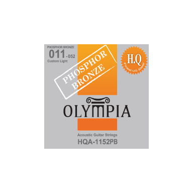 Olympia HQA-1152PB Acoustic Guitar Strings .011-.052