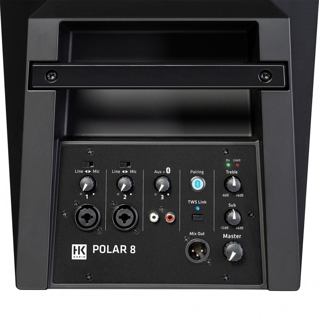 PA BOKŠTINĖ SISTEMA SU DĖKLAIS HK AUDIO POLAR 8 17 PA BOKŠTINĖ SISTEMA SU DĖKLAIS HK AUDIO POLAR 8 17