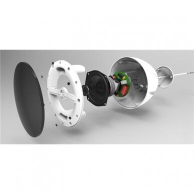 POWER DYNAMICS PDS40W PENDANT SPEAKER 100V 5.25” WHITE 952.512 3 POWER DYNAMICS PDS40W PENDANT SPEAKER 100V 5.25” WHITE 952.512 3