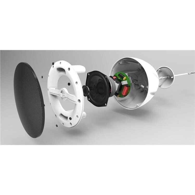 POWER DYNAMICS PDS40W PENDANT SPEAKER 100V 5.25” WHITE 952.512 3 POWER DYNAMICS PDS40W PENDANT SPEAKER 100V 5.25” WHITE 952.512 3