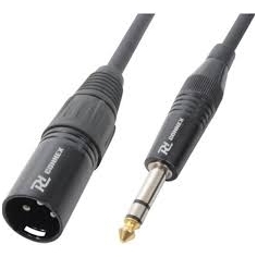 PD-CONNEX Cable XLR male-6.3 Stereo 8.0m 177.081