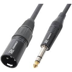 PD Connex Cable XLR male-6.3 Stereo 8.0m 177.081