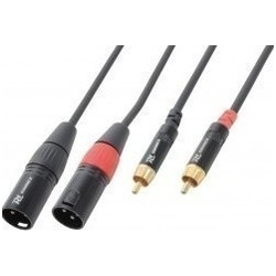 PD-CONNEX Cable 2xXLR Male-2xRCA Male 6.0m 176.686