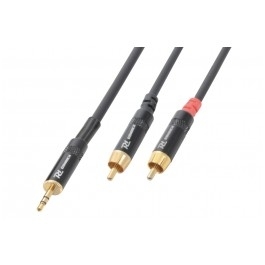 PD Connex Cable 3.5 Stereo- 2xRCA Male 3.0m 177.036