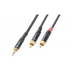 PD Connex Cable 3.5 Stereo- 2xRCA Male 3.0m 177.036
