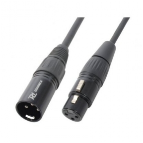 PD Connex XLR plug - XLR socket, black, 1.5m 176.003