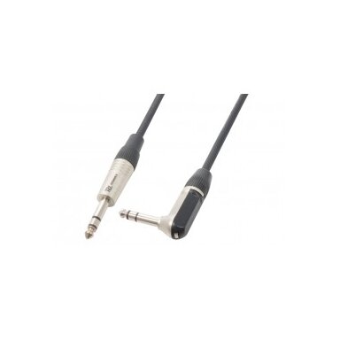 PD-CONNEX 6.3 Stereo Jack - 6.3 Stereo Right-Angle Jack