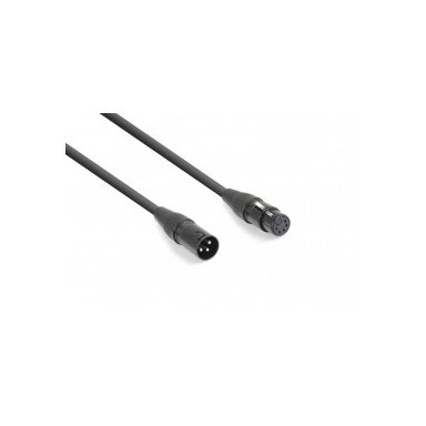 PD-CONNEX Cable Converter DMX 3-pin Male - DMX 5-pin Female Adapter 177.947