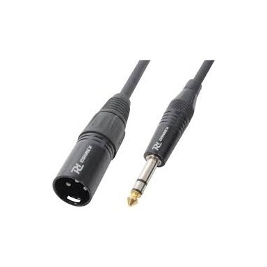 PD-CONNEX Cable XLR male-6.3 Stereo 8.0m 177.081