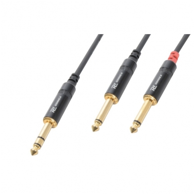PD-CONNEX - CABLE 6.3 STEREO- 2X6.3 MONO 3.0M 177.045 PD-CONNEX - CABLE 6.3 STEREO- 2X6.3 MONO 3.0M 177.045
