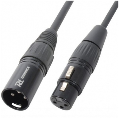PD-CONNEX Cable XLR male/female 20m Black 176.032 PD-CONNEX Cable XLR male/female 20m Black 176.032