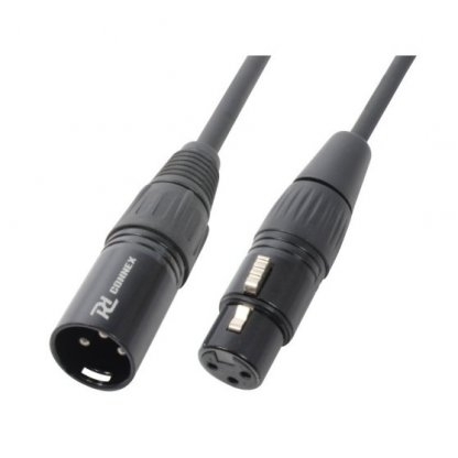 PD-CONNEX XLR plug - XLR socket, black, 1.5m 176.003 PD-CONNEX XLR plug - XLR socket, black, 1.5m 176.003