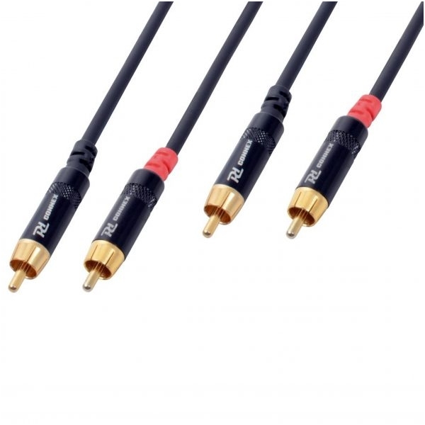 PD-CONNEX Cable 2x RCA Male - 2x RCA Male 3m 177.092 PD-CONNEX Cable 2x RCA Male - 2x RCA Male 3m 177.092