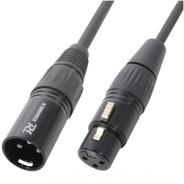 PD-CONNEX Cable XLR male/female 20m Black 176.032