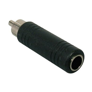 BOSTON AT-180 adaptor, 6,3mm jack female mono, RCA male
