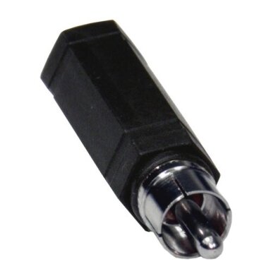 SCHULZ KABEL S-145 adaptor, 6,3mm jack female mono, RCA male