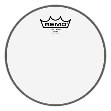 REMO DIPLOMAT 8" CLEAR drum head