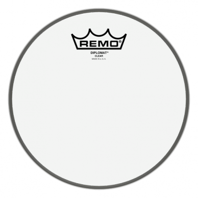 REMO DIPLOMAT 8" CLEAR drum head REMO DIPLOMAT 8" CLEAR drum head