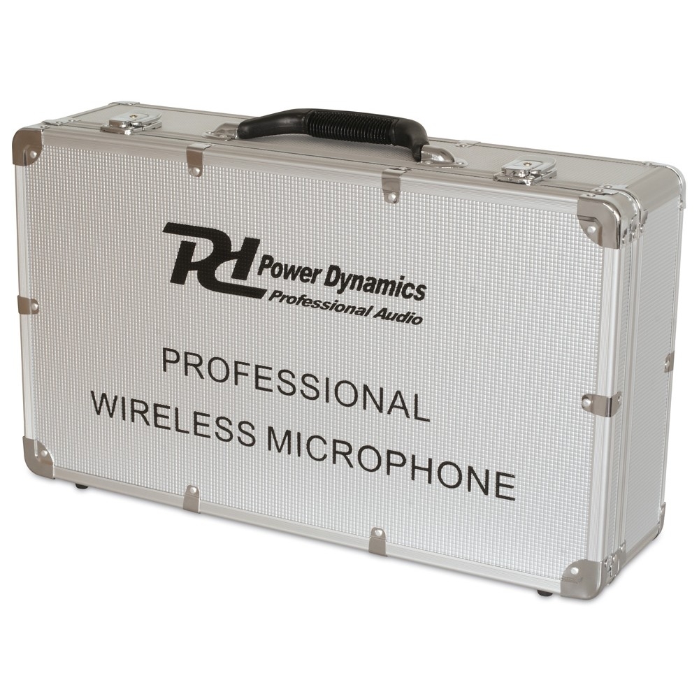 Power Dynamics PD722H 2-Channel UHF Wireless Microphone System with 2 Microphones 179.140 4 Power Dynamics PD722H 2-Channel UHF Wireless Microphone System with 2 Microphones 179.140 4