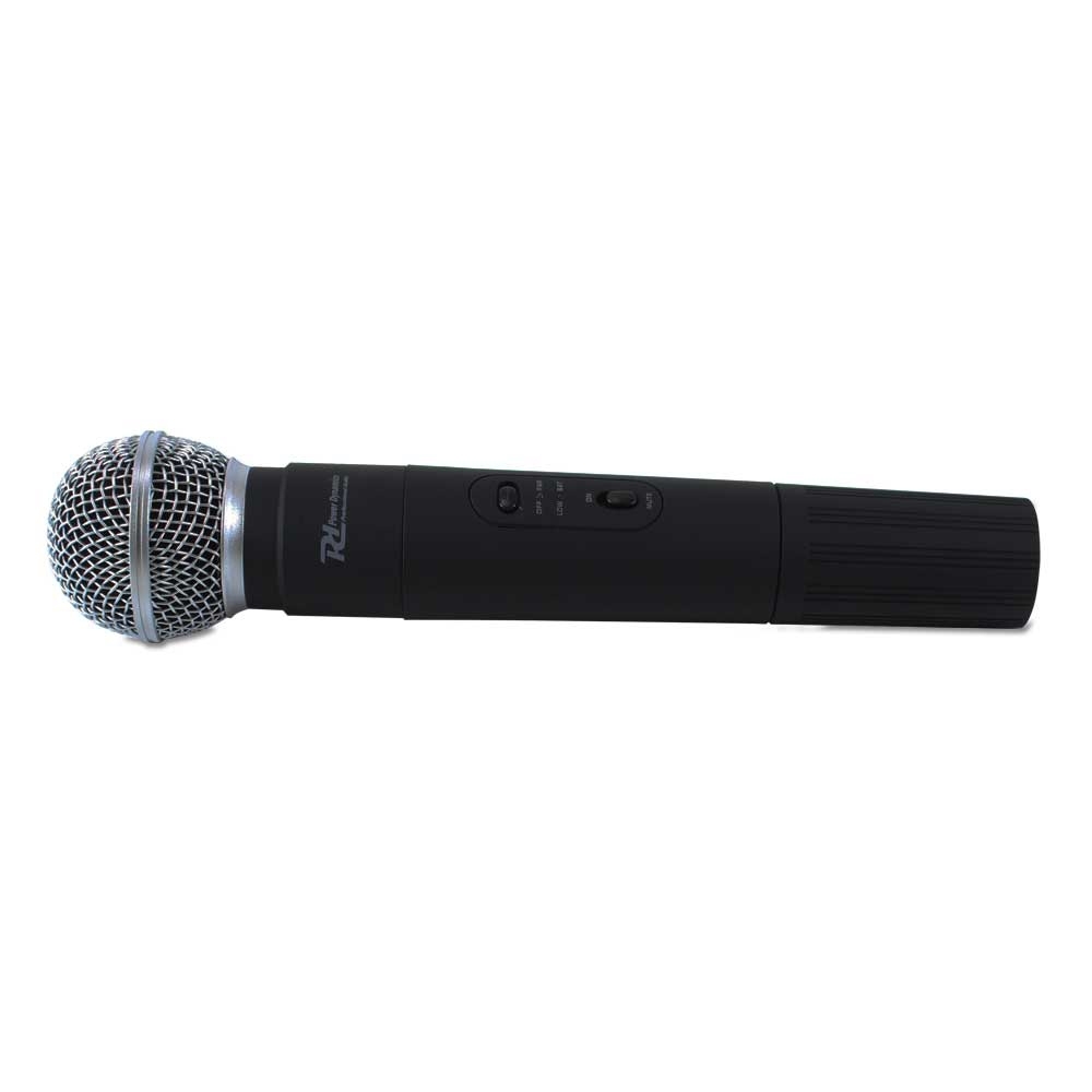 Power Dynamics PD722H 2-Channel UHF Wireless Microphone System with 2 Microphones 179.140 3