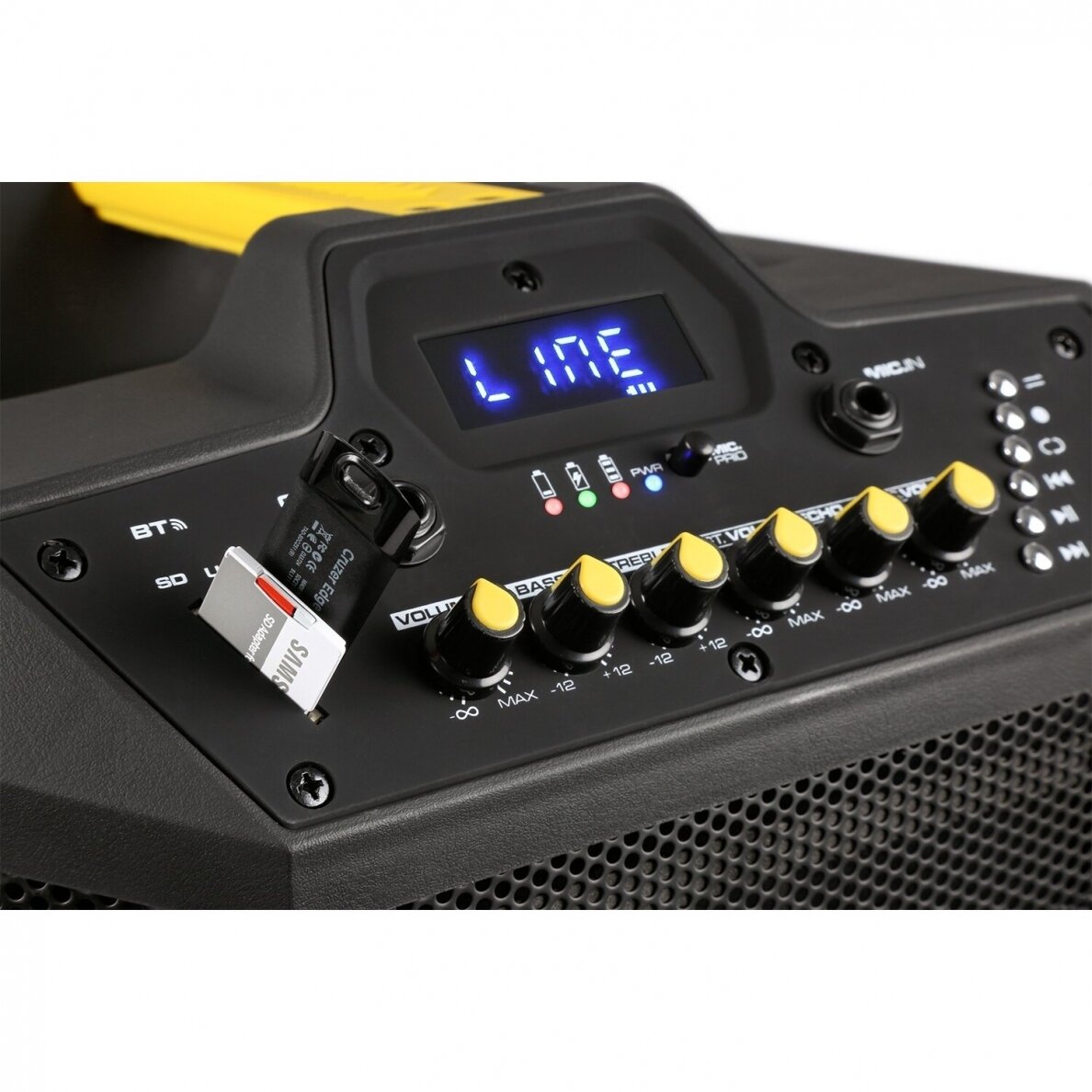 VONYX VPS10 PORTABLE SOUND SYSTEM 10'' WITH BLUETOOTH 170.047 5