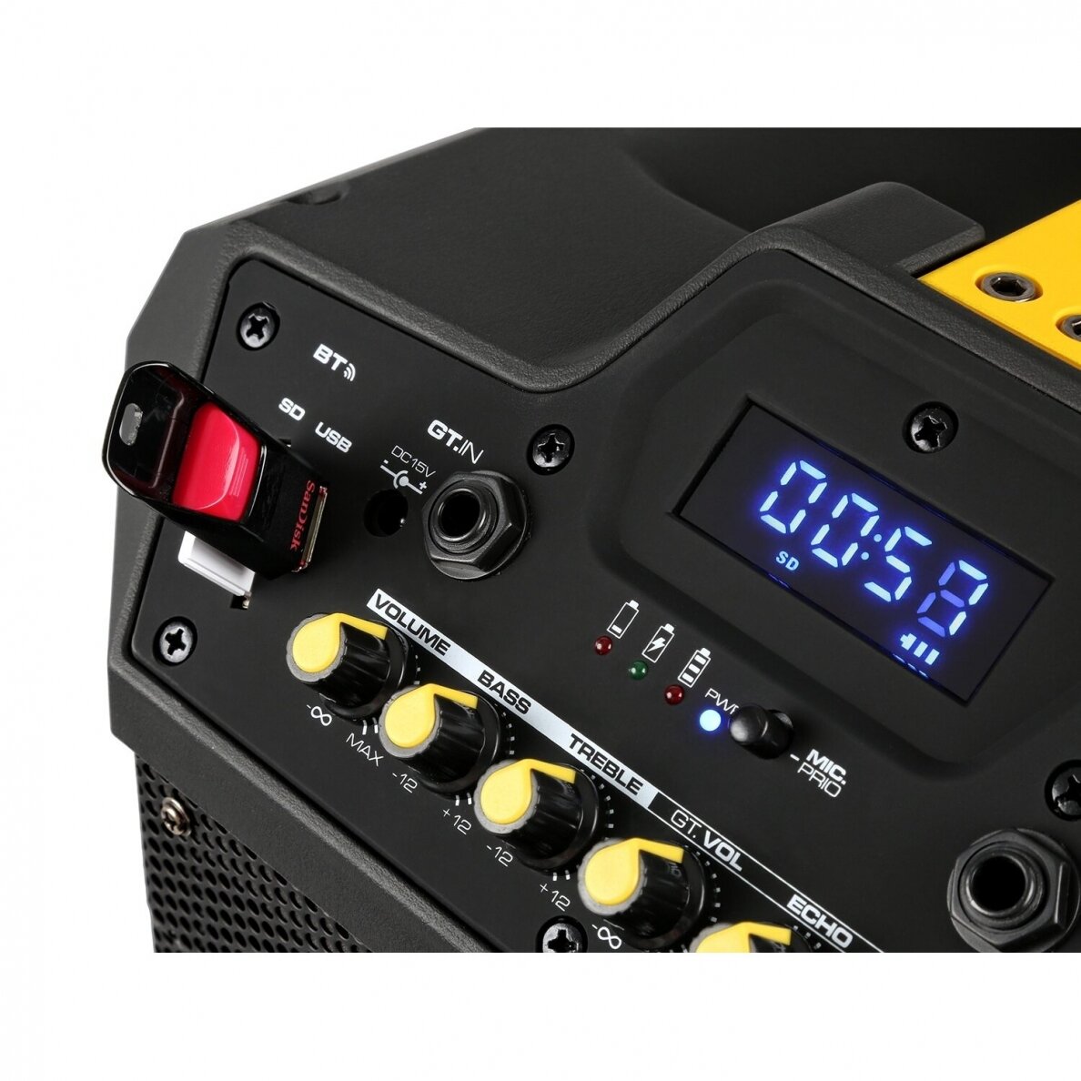 VONYX VPS10 PORTABLE SOUND SYSTEM 10'' WITH BLUETOOTH 170.047 6 VONYX VPS10 PORTABLE SOUND SYSTEM 10'' WITH BLUETOOTH 170.047 6