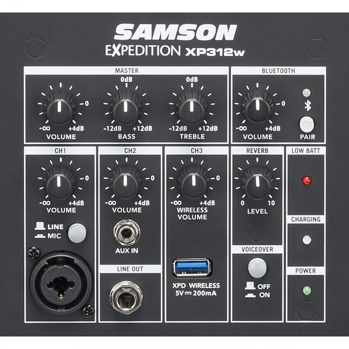 Portable speaker SAMSON XP-312W 2 Portable speaker SAMSON XP-312W 2