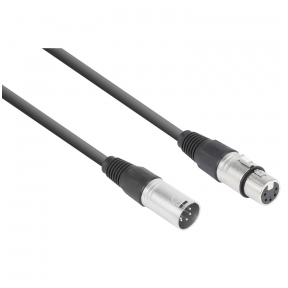 Power Dynamics DMX Cable 5-PIN XLR Male-Female 1.5m 177.923