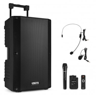 VSA700-BT PORTABLE SYSTEM 15" 1000W 174.060 VSA700-BT PORTABLE SYSTEM 15" 1000W 174.060