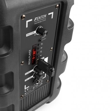 PORTATYVI GARSO KOLONĖLĖ SU MIKROFONU FENTON FP-8JB 8” 170.084 5