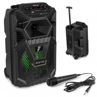 PORTATYVI GARSO KOLONĖLĖ SU MIKROFONU FENTON FP-C8T 8" 170.089 1