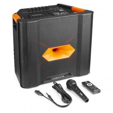 VONYX ROCK300 PORTABLE SOUND SYSTEM 170.128 VONYX ROCK300 PORTABLE SOUND SYSTEM 170.128